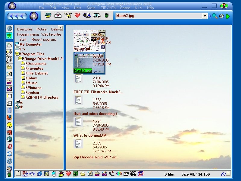 Omega Drive Mach1 2006 Screenshot
